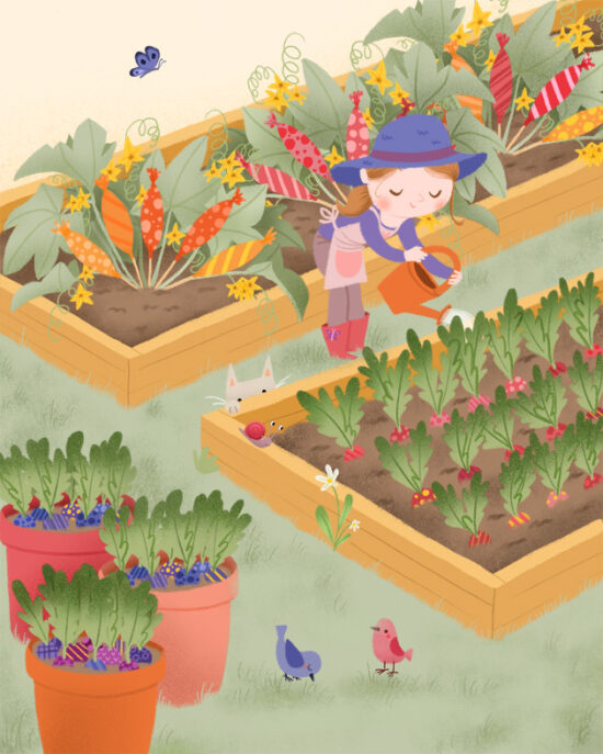 Au potager
